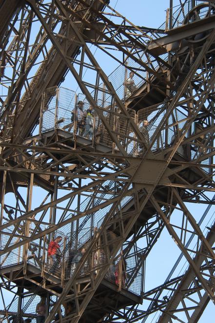Eiffel Tower stairs