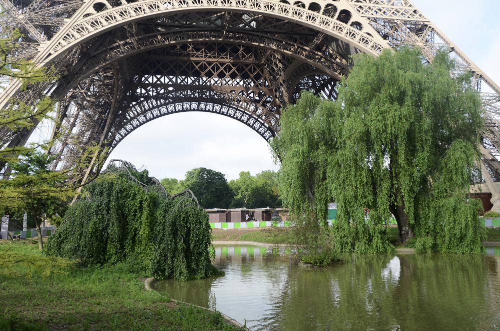jardín de la Torre Eiffel