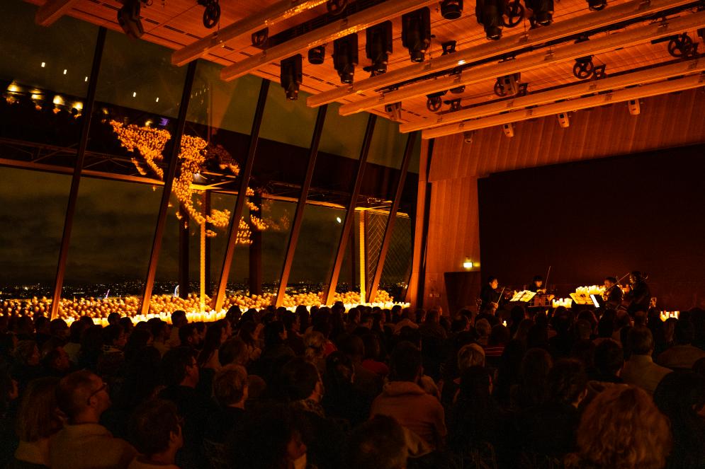 Concert Candlelight à la tour Eiffel (c) Fever